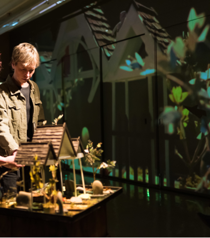 A still from the production of May
I Take Your Arm?